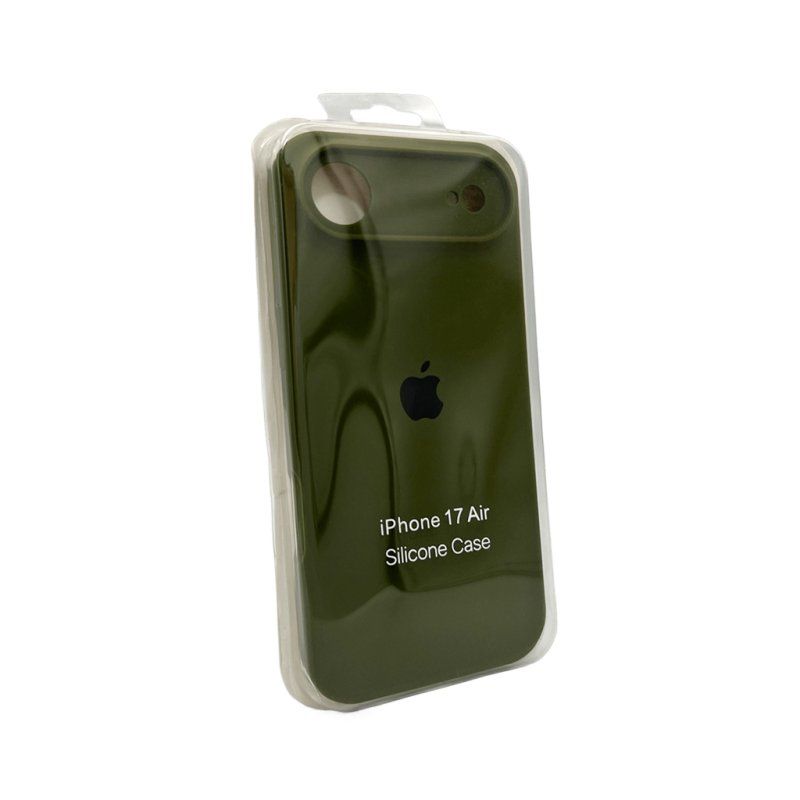 Чохол для смартфона Silicone Full Case AA Camera Protect for Apple iPhone 17 Air 29,Army Green