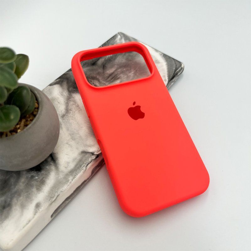 Чохол для смартфона Silicone Full Case AA Open Cam for Apple iPhone 17 Pro 2,Apricot