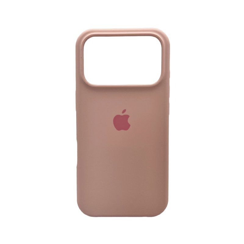 Чохол для смартфона Silicone Full Case AA Open Cam for Apple iPhone 17 Pro 15,Pink Sand