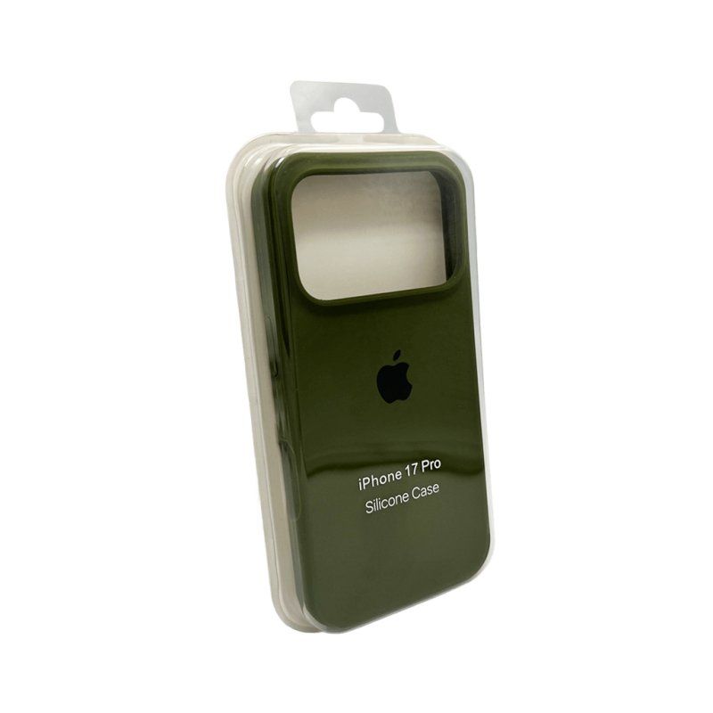 Чохол для смартфона Silicone Full Case AA Open Cam for Apple iPhone 17 Pro 29,Army Green