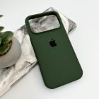 Чохол для смартфона Silicone Full Case AA Open Cam for Apple iPhone 17 Pro 31,Dark Green