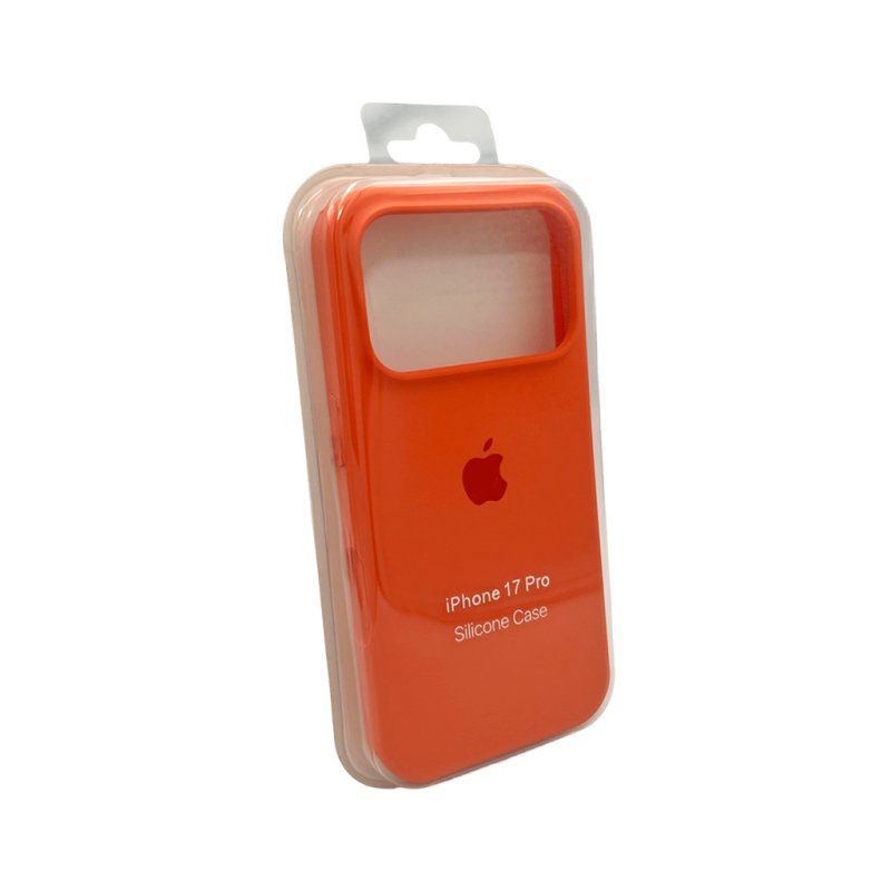 Чохол для смартфона Silicone Full Case AA Open Cam for Apple iPhone 17 Pro 34,Papaya