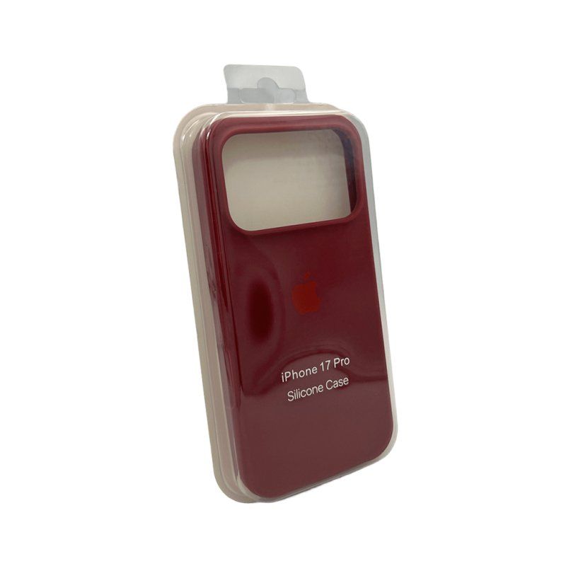 Чохол для смартфона Silicone Full Case AA Open Cam for Apple iPhone 17 Pro 47,Plum