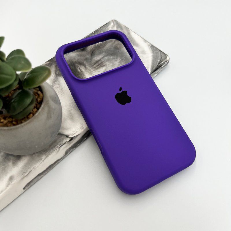 Чохол для смартфона Silicone Full Case AA Open Cam for Apple iPhone 17 Pro Max 22,Dark Purple