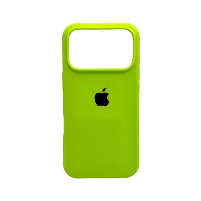 Чохол для смартфона Silicone Full Case AA Open Cam for Apple iPhone 17 Pro Max 24,Shiny Green