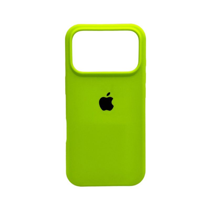 Чохол для смартфона Silicone Full Case AA Open Cam for Apple iPhone 17 Pro Max 24,Shiny Green