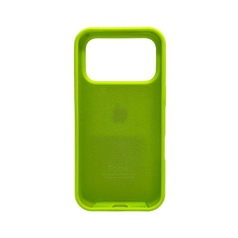 Чохол для смартфона Silicone Full Case AA Open Cam for Apple iPhone 17 Pro Max 24,Shiny Green
