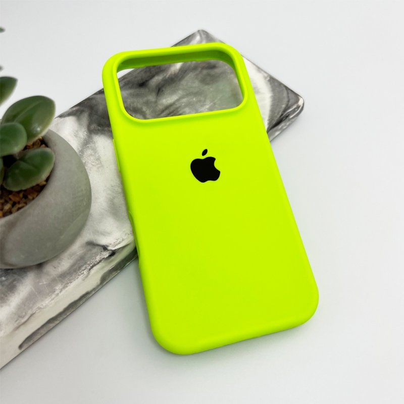 Чохол для смартфона Silicone Full Case AA Open Cam for Apple iPhone 17 Pro Max 24,Shiny Green