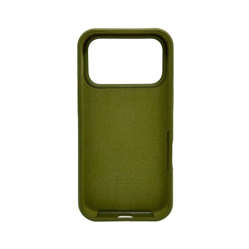 Чохол для смартфона Silicone Full Case AA Open Cam for Apple iPhone 17 Pro Max 29,Army Green