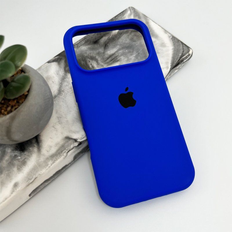 Чохол для смартфона Silicone Full Case AA Open Cam for Apple iPhone 17 Pro Max 45,Shiny Blue