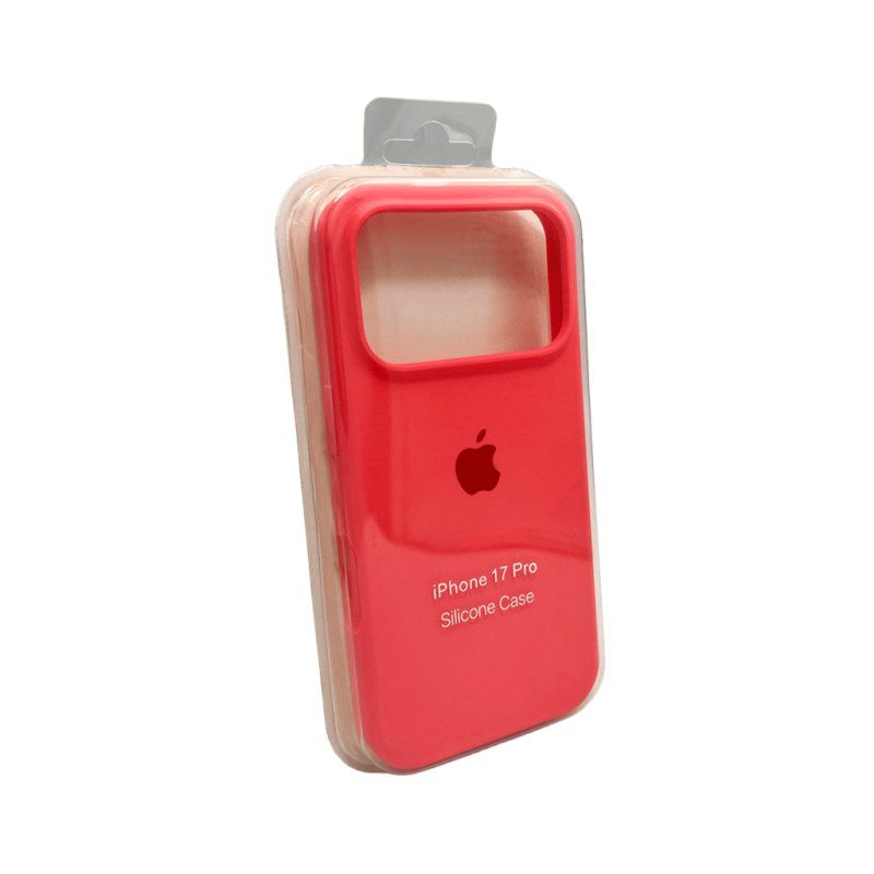 Чохол для смартфона Silicone Full Case AA Open Cam for Apple iPhone 17 Pro Max 50,Pink Orange