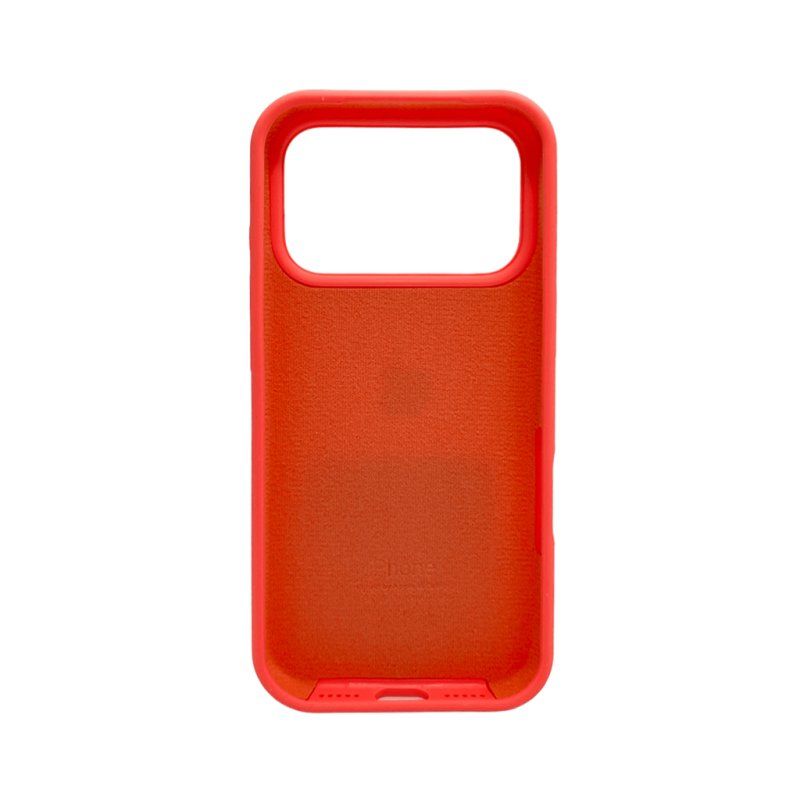 Чохол для смартфона Silicone Full Case AA Open Cam for Apple iPhone 17 Pro Max 50,Pink Orange