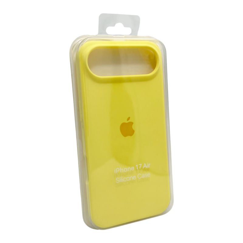 Чохол для смартфона Silicone Full Case AA Open Cam for Apple iPhone 17 Air 4,Yellow
