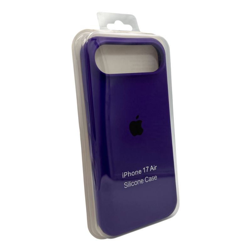 Чохол для смартфона Silicone Full Case AA Open Cam for Apple iPhone 17 Air 22,Dark Purple