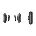 Бездротова мікрофонна система ACEFAST R1 dual-mic (Type-C) Black