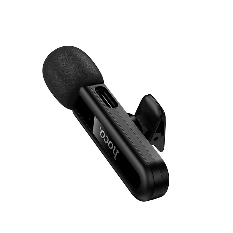 Бездротова мікрофонна система HOCO L20 Fair wireless microphone Type-C Black
