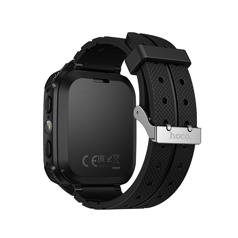 Дитячий смарт-годинник HOCO Y105 children phone watch Black