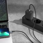 Кабель Hoco X86 iP Spear PD silicone charging data cable Black