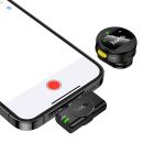 Бездротова мікрофонна система HOCO L21 Charm wireless microphone iP Black