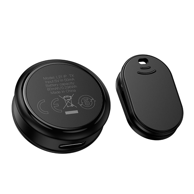 Бездротова мікрофонна система HOCO L21 Charm wireless microphone iP Black