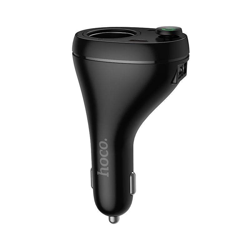 АЗП з FM-модулятором HOCO E88 Star 35W(2C) cigarette lighter car BT FM transmitter Black