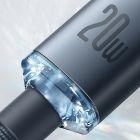 Кабель Baseus Crystal Shine Series Fast Charging Data Cable Type-C to iP 20W 2m Black