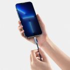 Кабель Baseus Crystal Shine Series Fast Charging Data Cable Type-C to iP 20W 2m Black