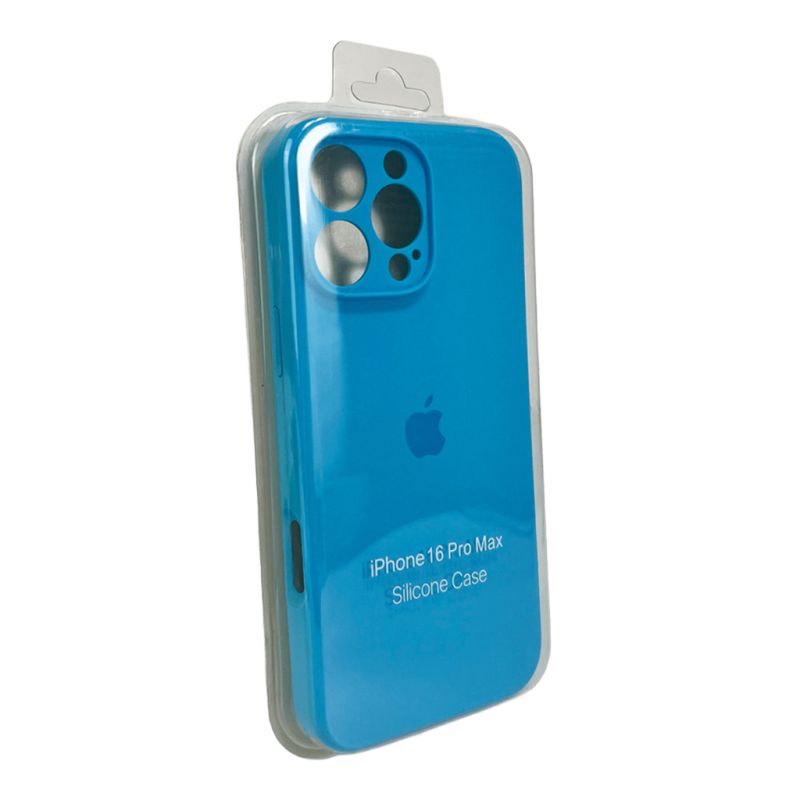 Чохол для смартфона Silicone Full Case AA Camera Protect for Apple iPhone 16 Pro 44,Light Blue