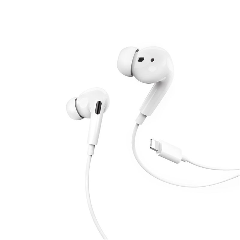 Навушники дротові HOCO M1 Pro Original (Lightning) White