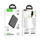 Зовнішній акумулятор HOCO J140A Tony PD20W ultra-thin magnetic power bank(5000mAh) Black