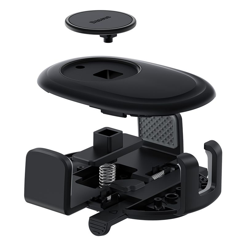 Автотримач для телефона Baseus UltraControl Lite Series Car Holder Cluster Black