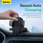 Автотримач для телефона Baseus UltraControl Lite Series Car Holder Cluster Black