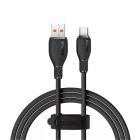 Кабель Baseus Pudding Series Fast Charging Cable USB to Type-C 100W 2m Cluster Black