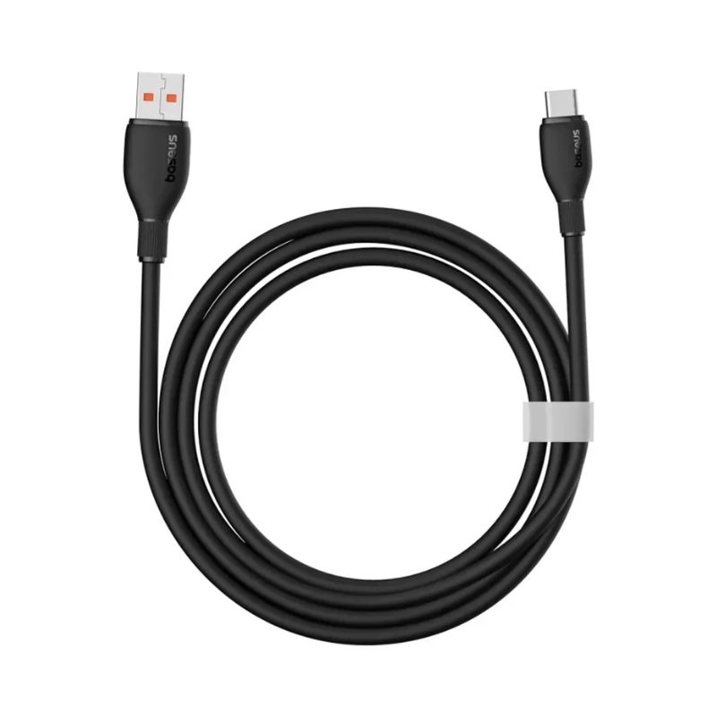 Кабель Baseus Pudding Series Fast Charging Cable USB to Type-C 100W 2m Cluster Black