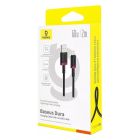 Кабель Baseus Dura Series Fast Charging Cable USB to Type-C 60W 2m Red+Black