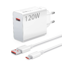 Мережевий зарядний пристрій Xiaomi 120W HyperCharge Combo (Type-A) EU