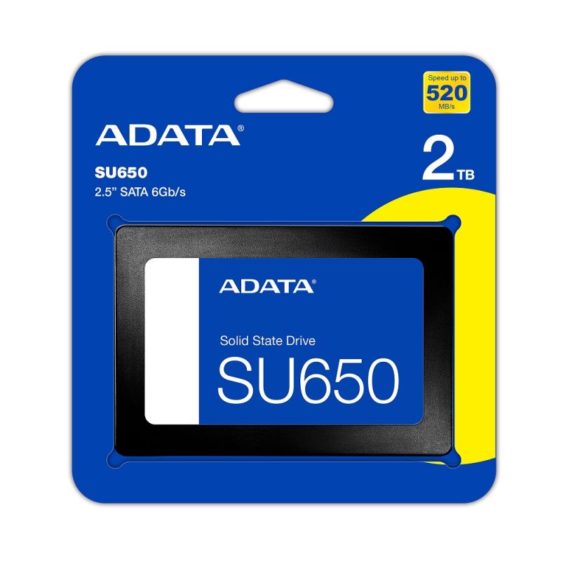 Накопичувач SSD ADATA Ultimate SU650 2TB 2.5" SATA III 3D NAND
