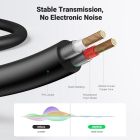 Аудіокабель UGREEN AV116 3.5mm Male to 2RCA Male Cable 2m Black