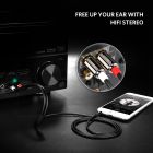 Аудіокабель UGREEN AV116 3.5mm Male to 2RCA Male, PVC, 1m Black