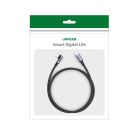 Кабель UGREEN US334 USB-C to USB-C PD Fast Charging 90 Degree Cable 5A Max Black 2m