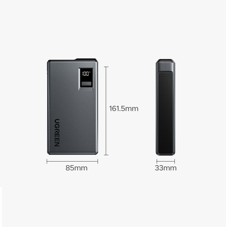 Автомобільний пуско-зарядний пристрій UGREEN ES702 12000mAh Car Jump Starter