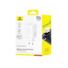 Мережевий зарядний пристрій Baseus EnerFill FE11 Fast Charger 2C+U 100W EU Moon White