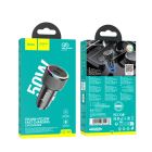 Автомобільний зарядний пристрій HOCO NZ14B Guerrero PD50W(2C) car charger Black
