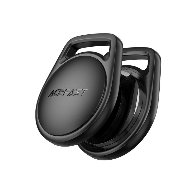 Трекер ACEFAST S2 button type positioning device single Black