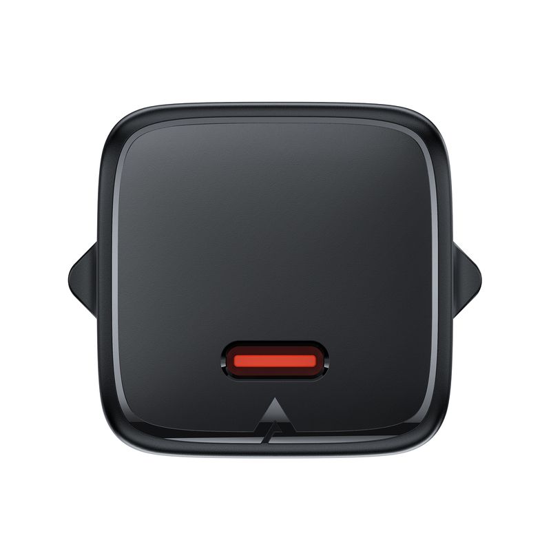 Мережевий зарядний пристрій ACEFAST A117 PD20W mini GaN USB-C fast charger Black