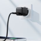 Мережевий зарядний пристрій ACEFAST A117 PD20W mini GaN USB-C fast charger Black