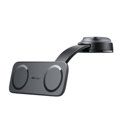 Автотримач для телефона ACEFAST D60 dual magnet car holder for dashboard Black