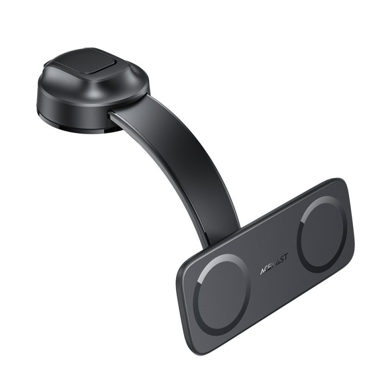 Автотримач для телефона ACEFAST D60 dual magnet car holder for dashboard Black