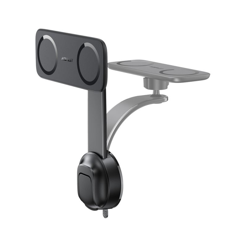 Автотримач для телефона ACEFAST D60 dual magnet car holder for dashboard Black