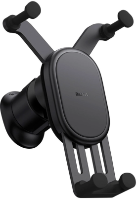 Автотримач для телефона Baseus Stable Gravitational Car Mount Air (Air Outlet Version) Black